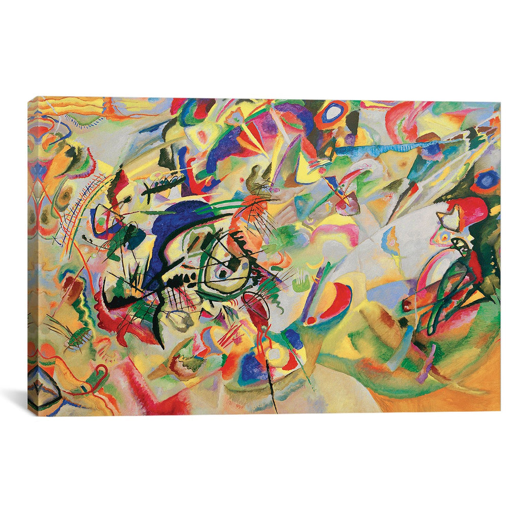 Composition VII by Wassily Kandinsky Canvas Print - UNQFurniture