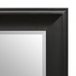 Baby Sterling Mirror 36X36 Flat Black