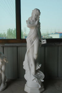 White Marble Lady Statue 18330