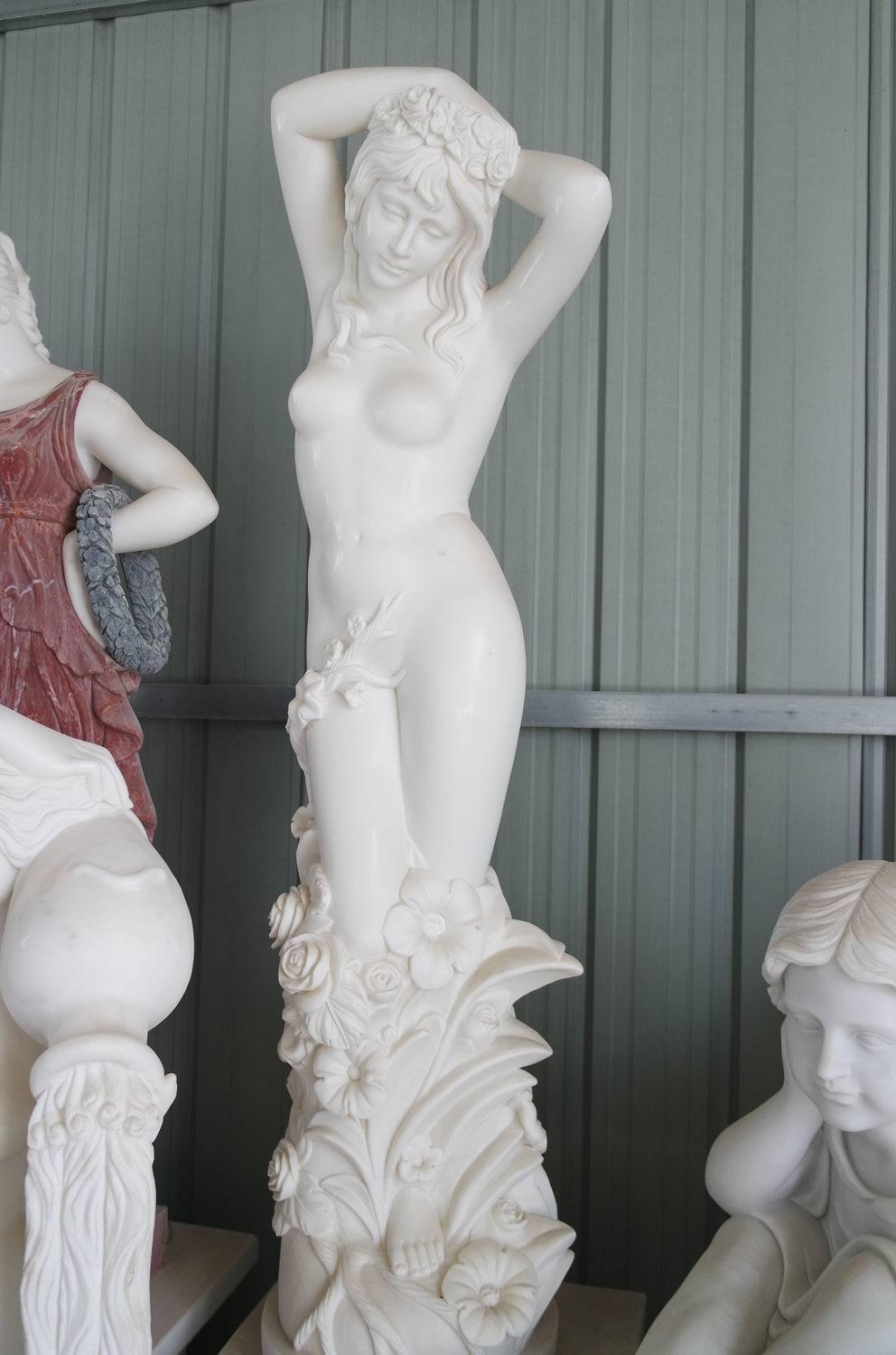 White Lady Marble Statue GE18289