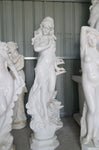 White Lady Marble Statue GE18516