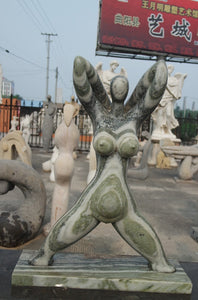 Abstract Statue Green Marble GE18728