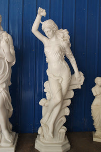 White Lady Marble Statue GE18821