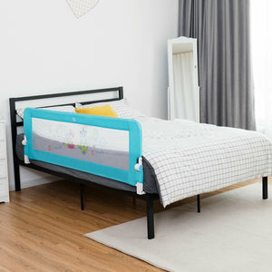 69 Breathable Baby Toddlers Bed Rail Guard Safety Swing Down