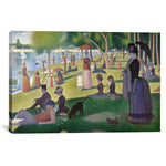 Sunday Afternoon on the Island of La Grande Jatte by Georges Seurat Canvas Print - UNQFurniture