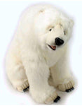 Seated Polar Bear 35" - UNQFurniture