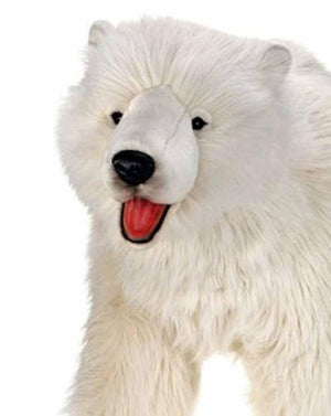 Life Size Polar Bear 53" No. - UNQFurniture