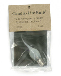 6 Watt Medium Candle-Lite Light Bulb