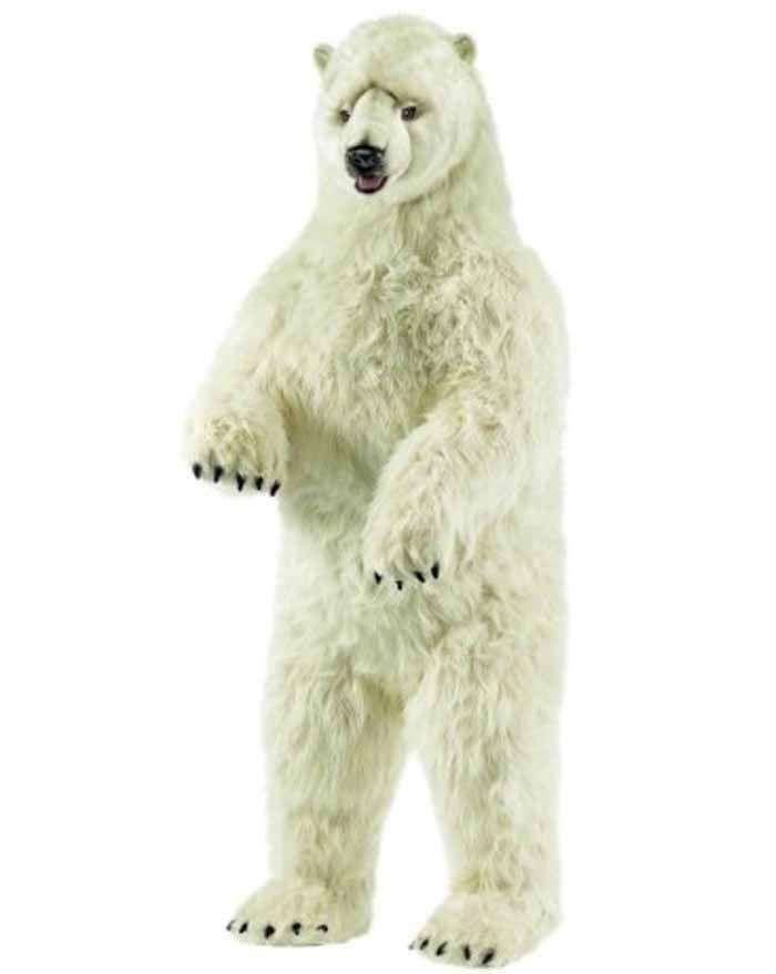 Life Size Polar Bear 58" - UNQFurniture