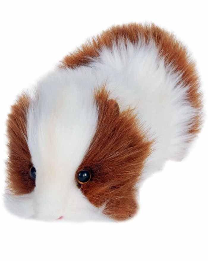 Brown/White Guinea Pig 8" - UNQFurniture