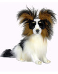 Papillon Dog, Black 16" - UNQFurniture