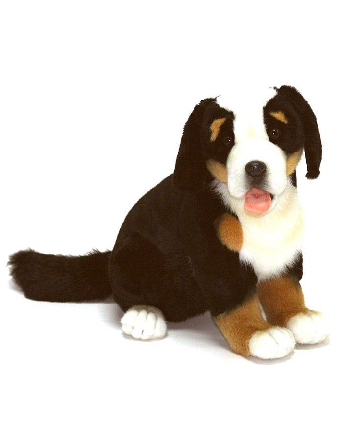 Bernese Pup Dog, Seated 14" - UNQFurniture