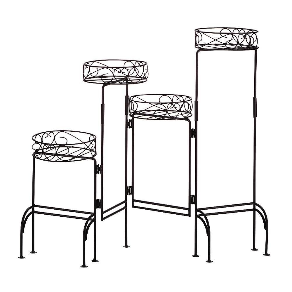 4-Tier Metal Plant Stand - UNQFurniture