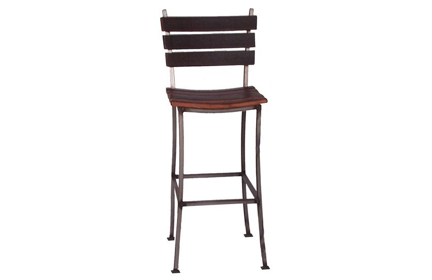 24″ STAVE BACK BAR STOOL - UNQFurniture