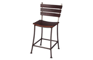 24″ STAVE BACK BAR STOOL - UNQFurniture