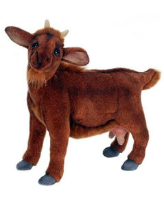 Medium Brown Goat 14''L - UNQFurniture