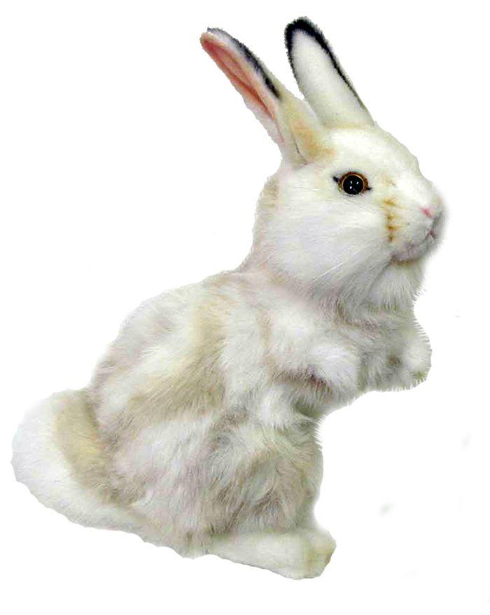 Gray And White Upright Bunny 11'' - UNQFurniture