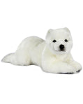 Medium Polar Bear Cub, Laying 17" - UNQFurniture