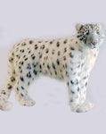 Snow Leopard Standing 49''L - UNQFurniture