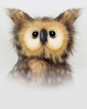 Owl, Brown Youth 9'' - UNQFurniture