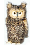 Owl, Brown Adult 14'' - UNQFurniture