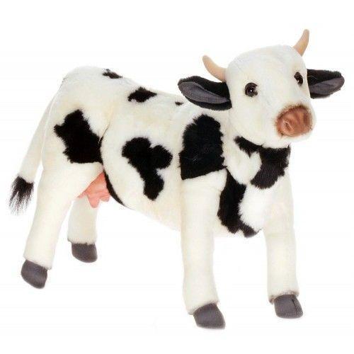 Cow, Blk/White 16''L - UNQFurniture