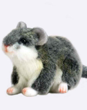 Gray Hamster 5" - UNQFurniture