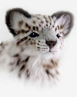 Snow Leopard Layng 14''L - UNQFurniture