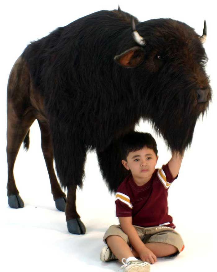 Buffalo (Bison) Ride-On Large 66 Inch - UNQFurniture