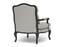 Baxton Studio Antoinette Classic Antiqued French Accent Chair