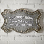 "Laundry Room" Metal Sign