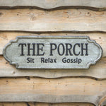 "The Porch" Metal Sign