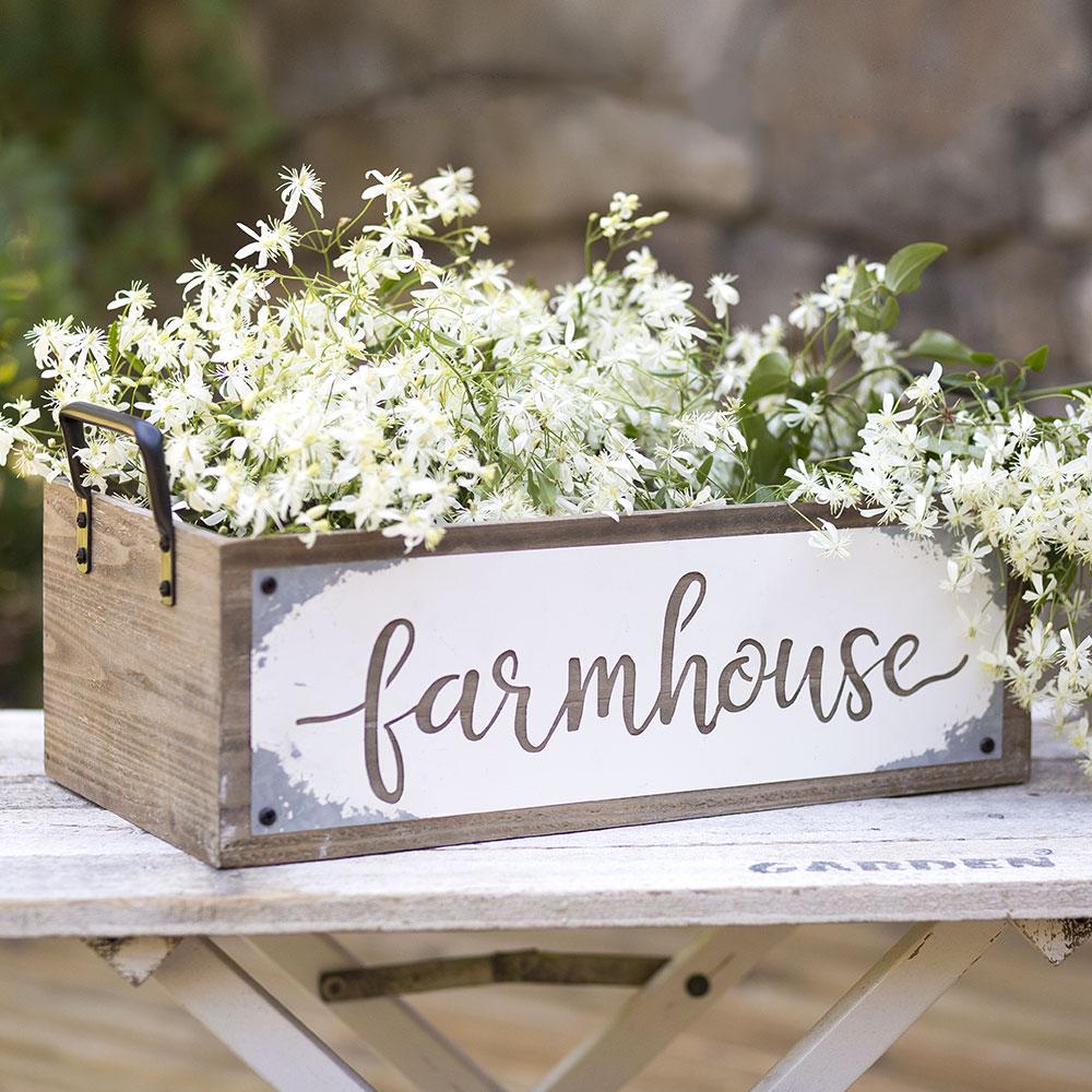 "Farmhouse" Storage Box