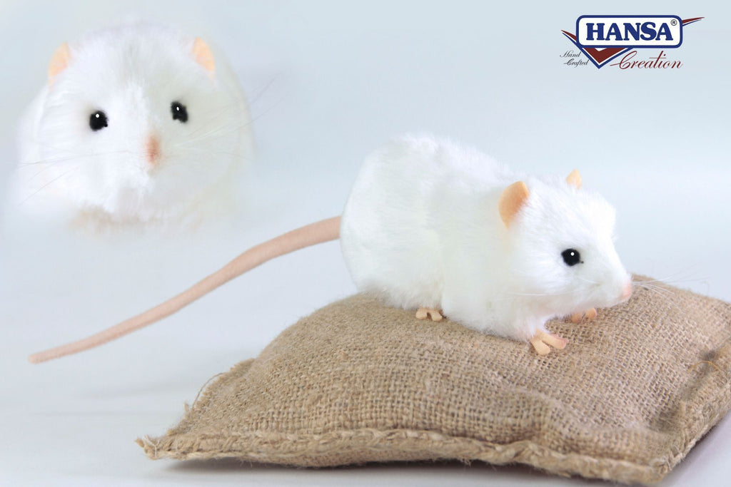 Mice, White 5''L - UNQFurniture