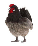 Black/Grey Hen 10'' - UNQFurniture