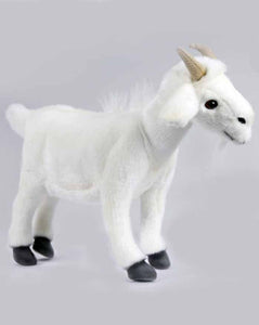 Baby White Goat 14.5''L - UNQFurniture