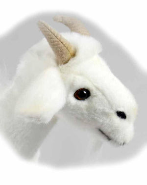 Baby White Goat 14.5''L - UNQFurniture