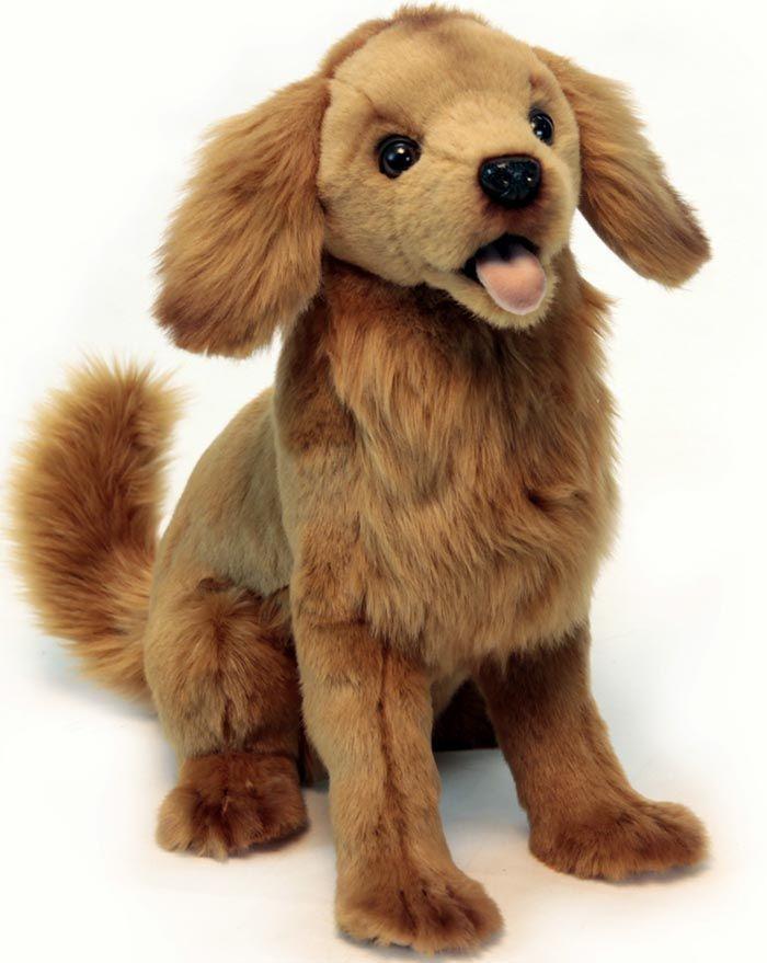 Golden Retriever Pup Brown 17'' - UNQFurniture