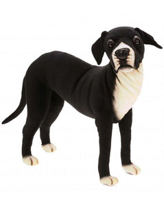 Black And White Great Dane 25.7''L - UNQFurniture