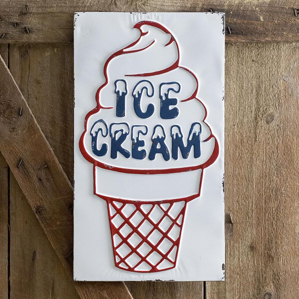 "Ice Cream" Sign