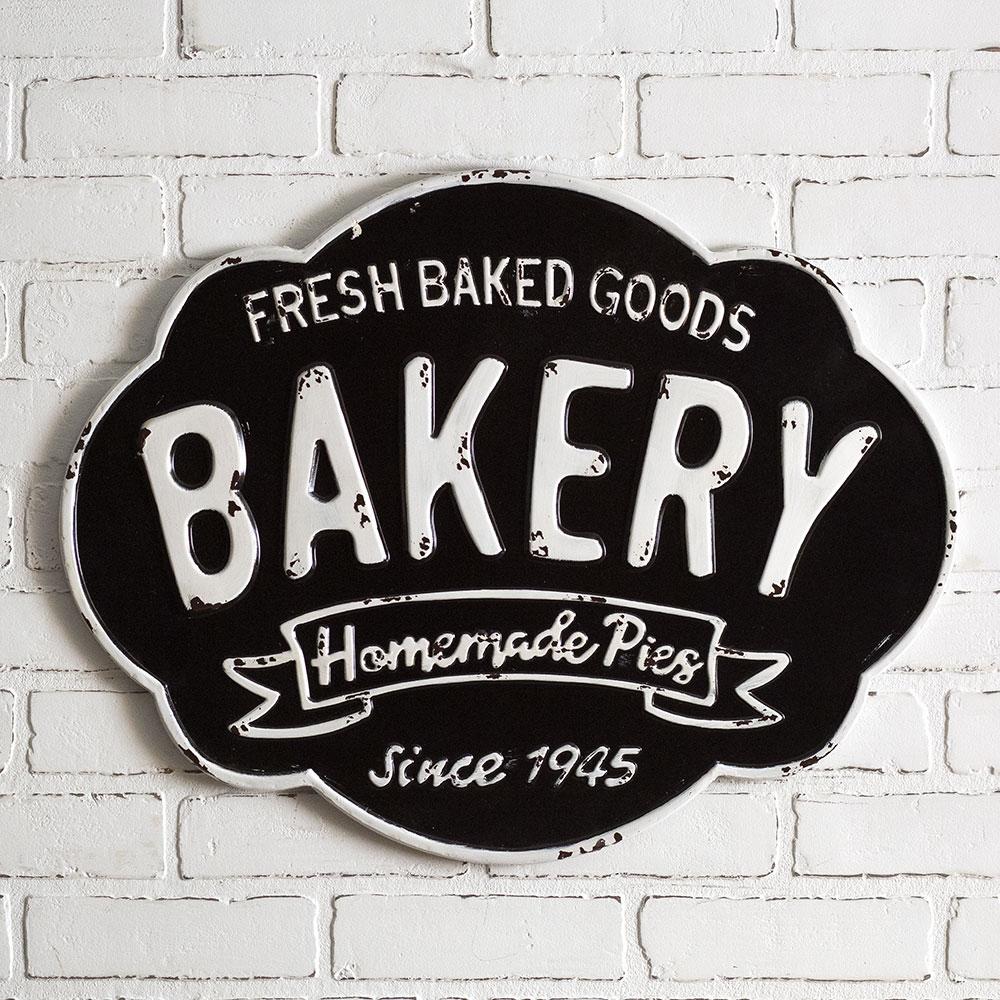 "Bakery" Metal Sign