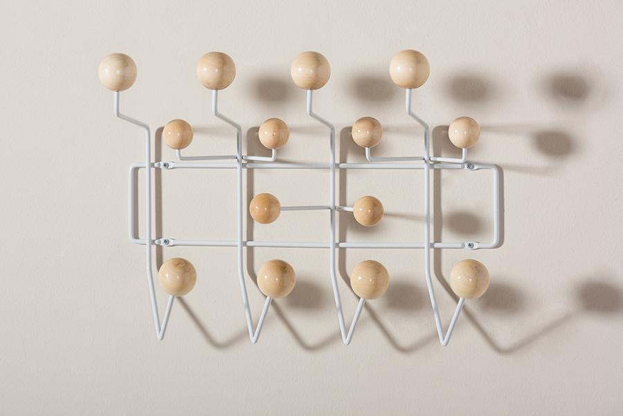 Baxton Studio Penny Mid-Century Modern Light Brown Coat Hanger