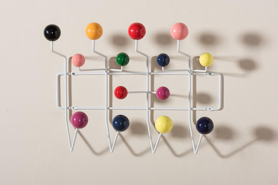 Baxton Studio Penny Mid-Century Modern Multi-Colored Coat Hanger