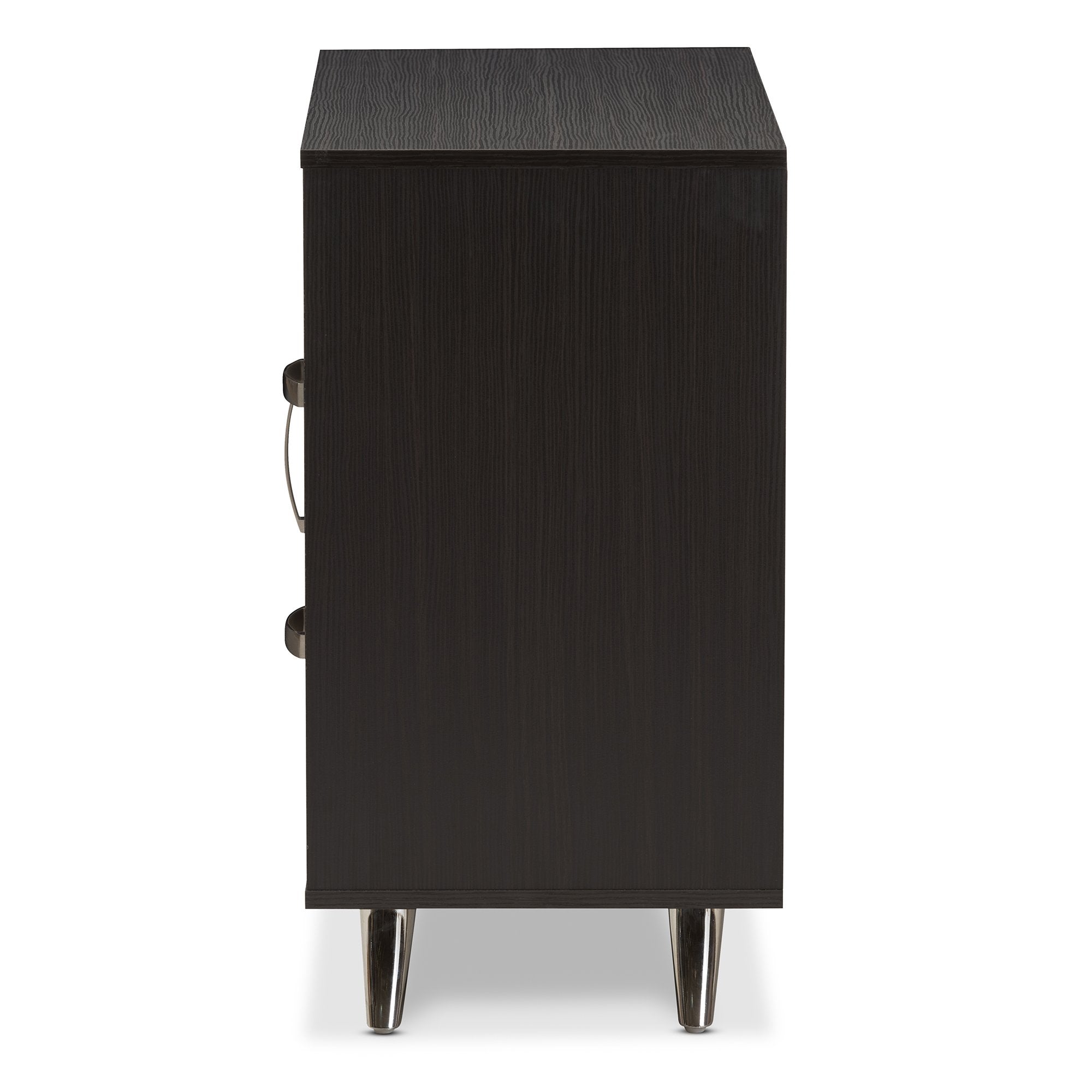 Baxton Studio Warwick Modern and Contemporary Espresso Brown Finished Wood Sideboard