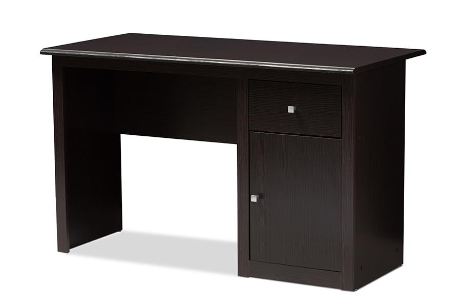 Baxton Studio Belora Modern and Contemporary Wenge Brown Finished Desk