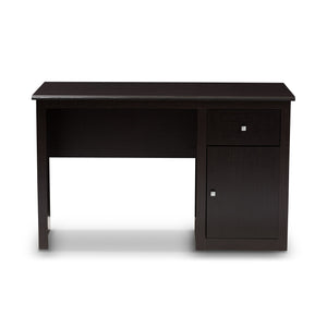 Baxton Studio Belora Modern and Contemporary Wenge Brown Finished Desk