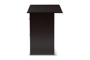 Baxton Studio Belora Modern and Contemporary Wenge Brown Finished Desk