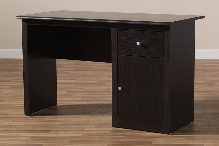 Baxton Studio Belora Modern and Contemporary Wenge Brown Finished Desk