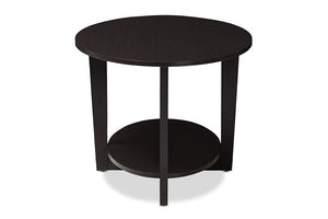 Baxton Studio Jacintha Modern and Contemporary Wenge Brown Finished Coffee Table