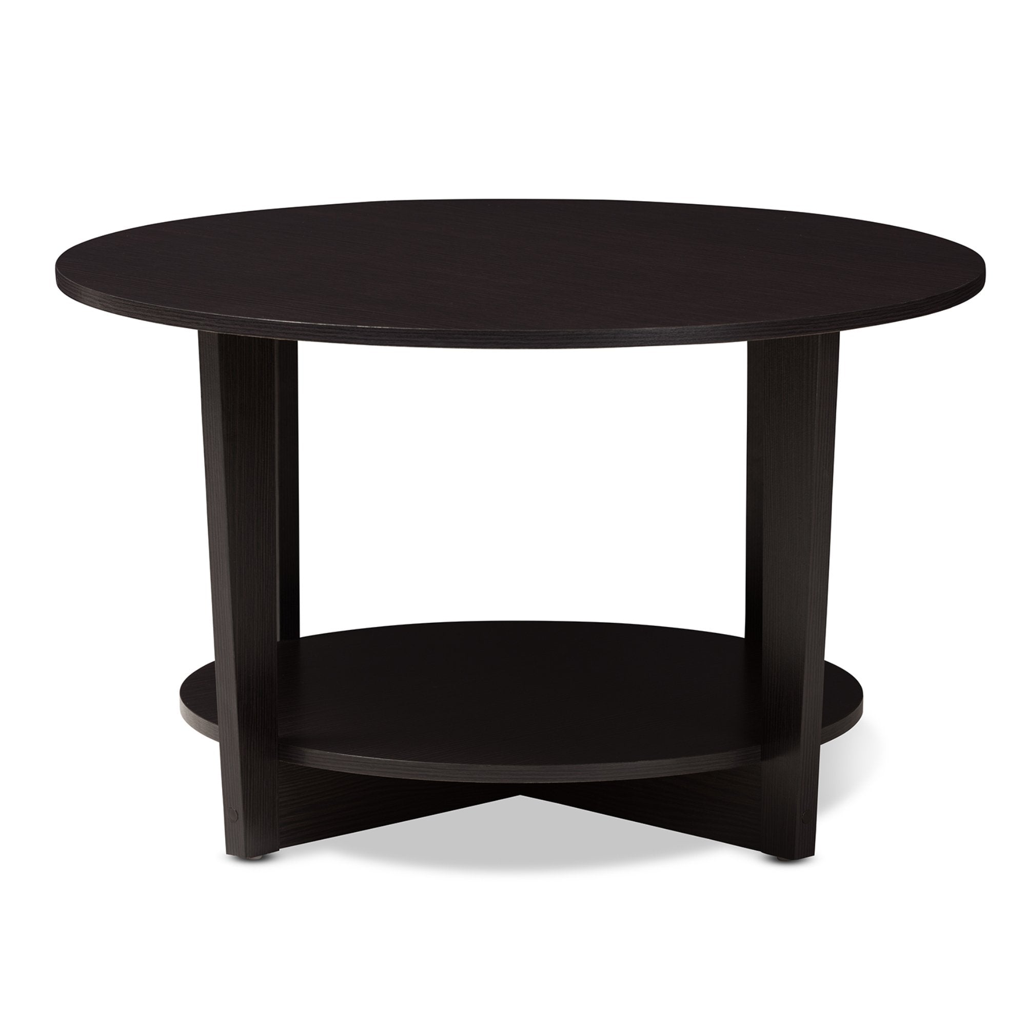 Baxton Studio Belina Modern and Contemporary Wenge Brown Finished Coffee Table